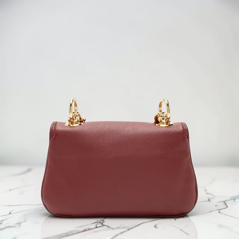 Gucci borsa a spalla bordeaux