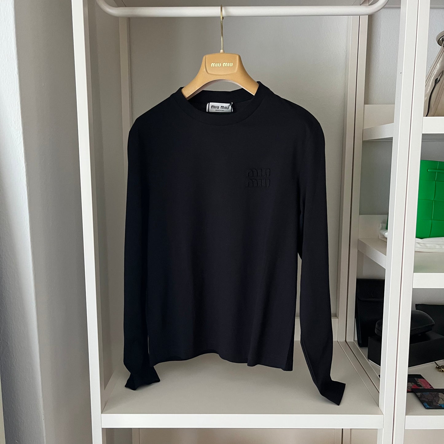 Miu Miu girocollo nero