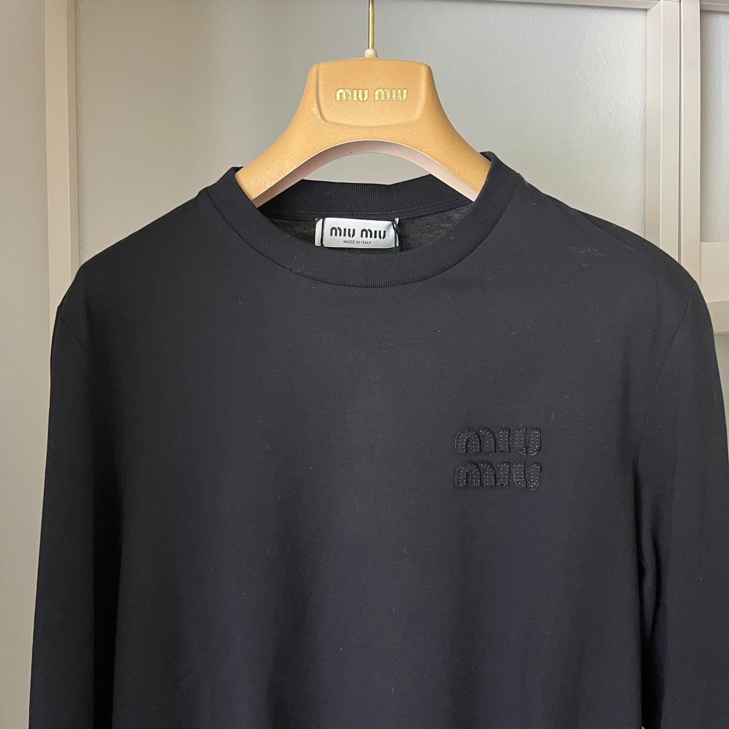 Miu Miu girocollo nero