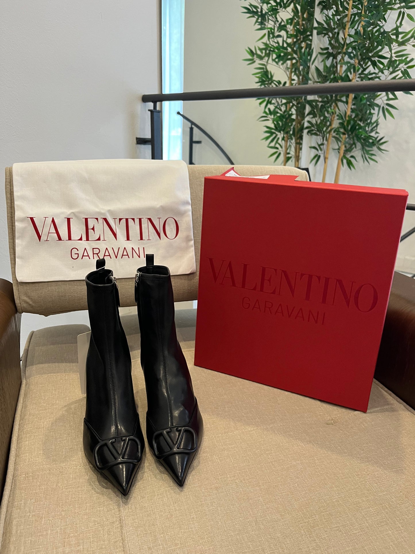 Valentino stivaletti neri