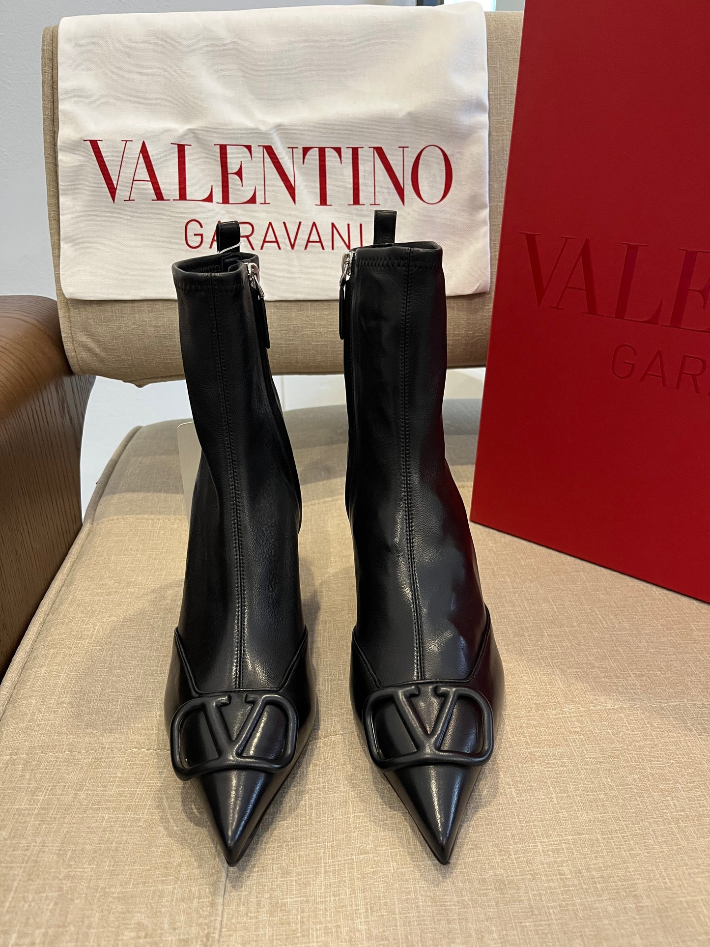 Valentino stivaletti neri