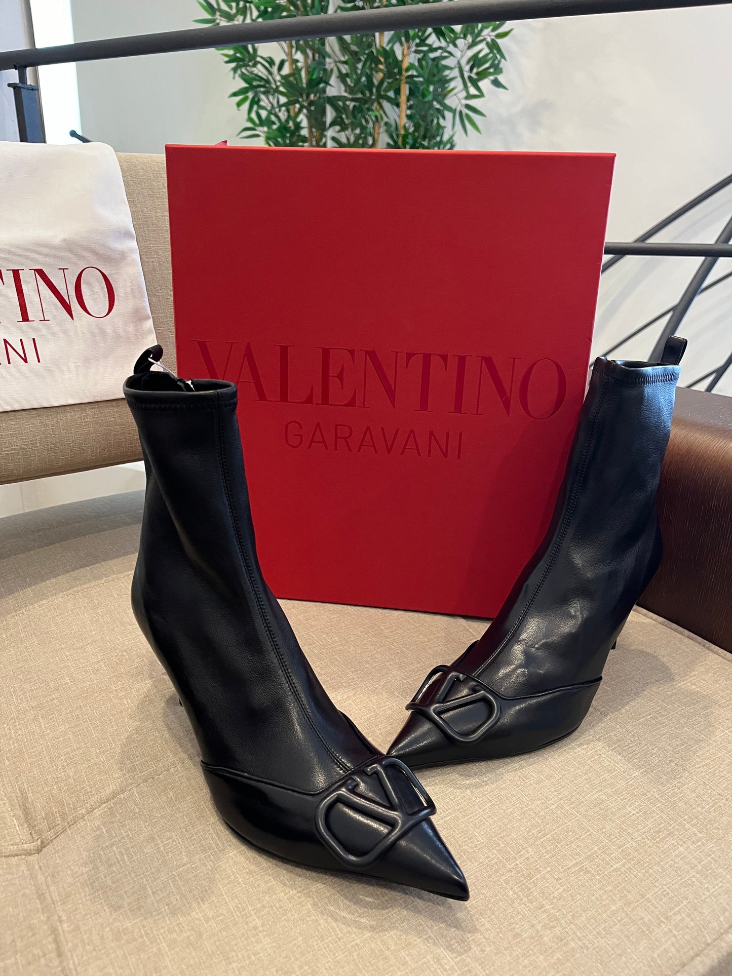Valentino stivaletti neri