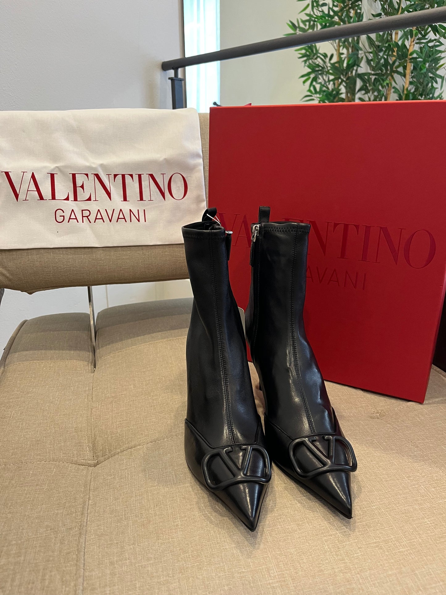 Valentino stivaletti neri