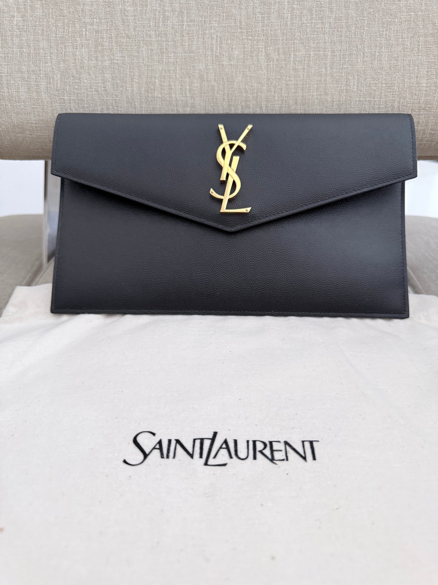 Saint Laurent Pochette Uptown Nera