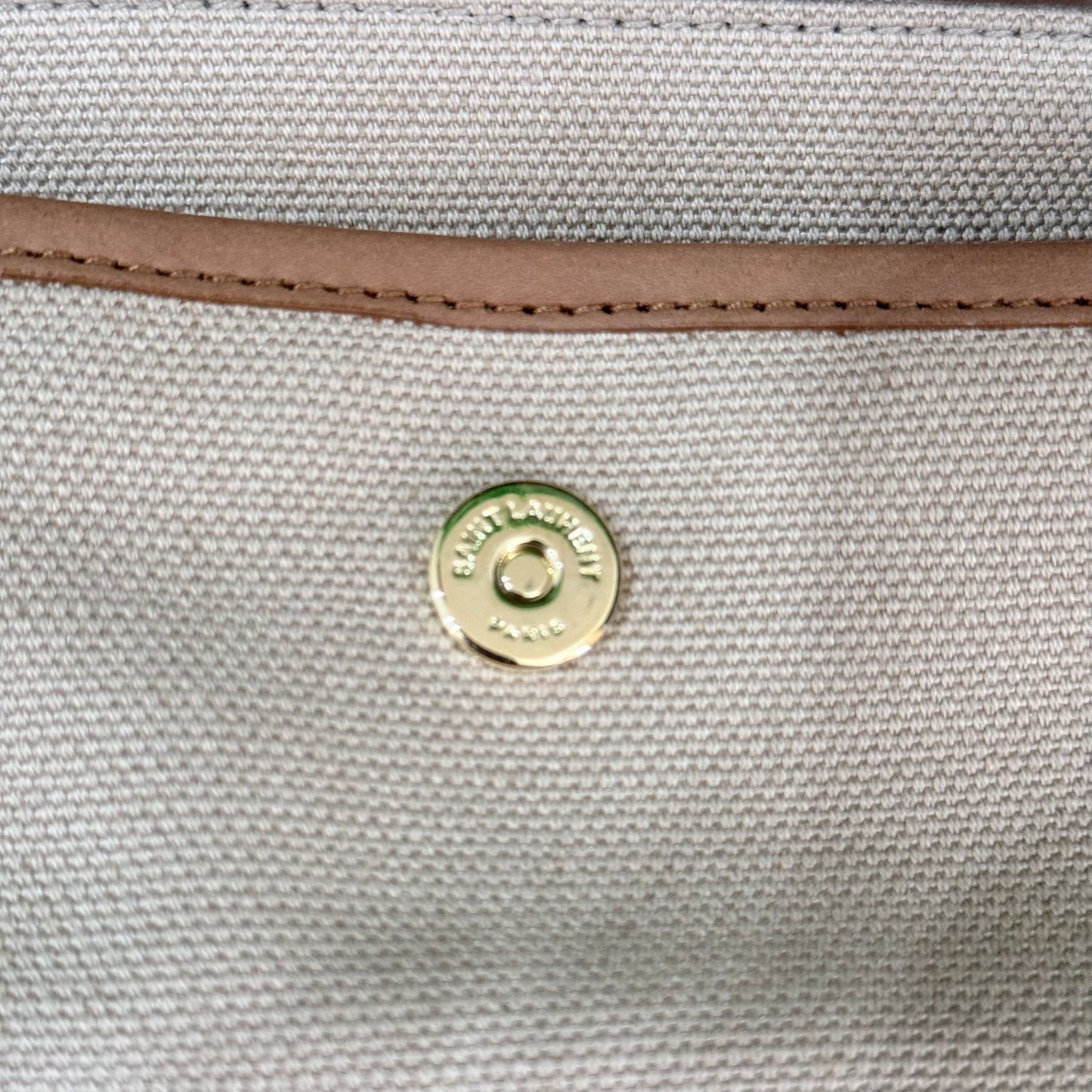 Saint Laurent Niki beige e cuoio