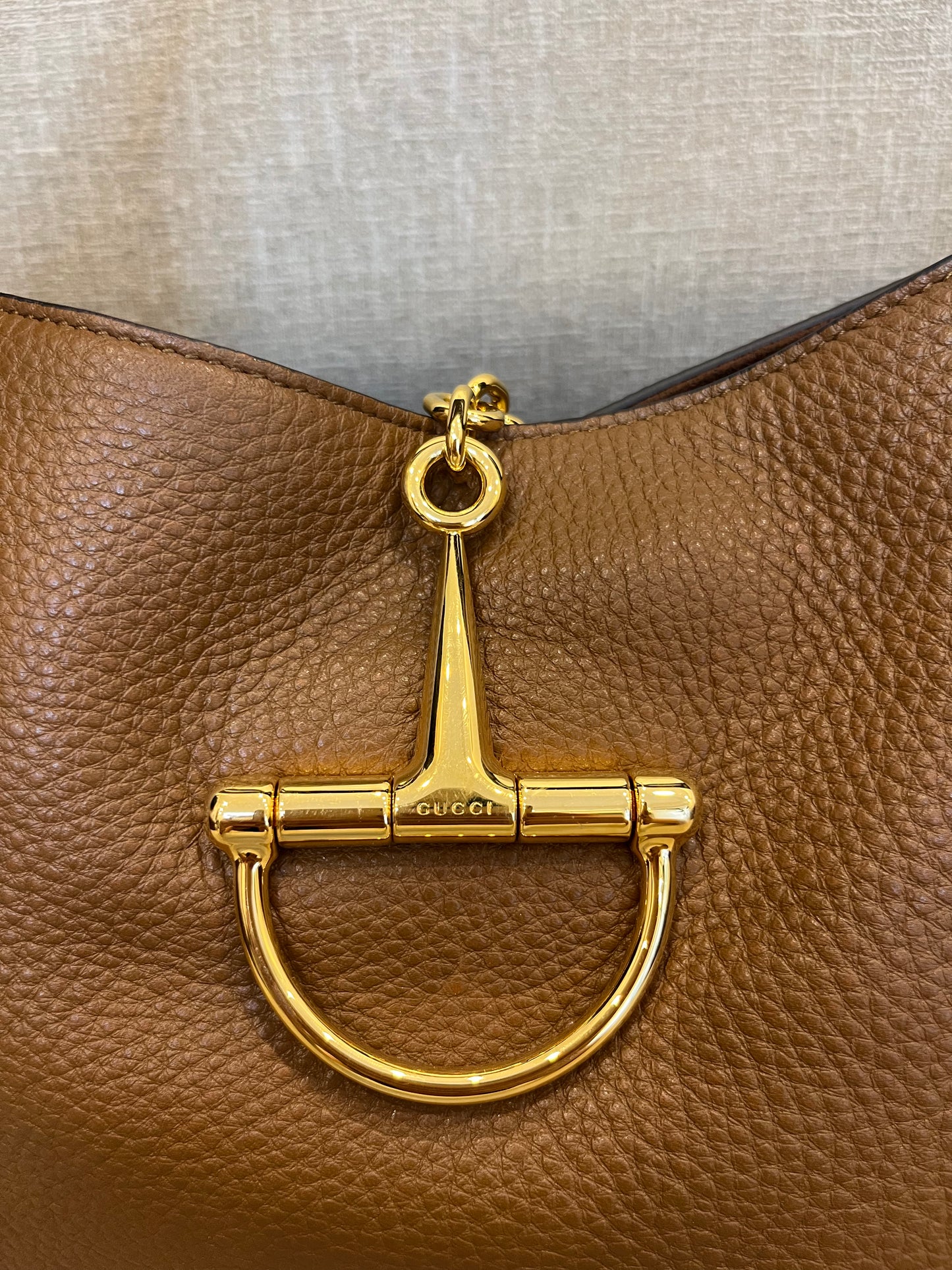 Gucci Softbit in pelle martellata