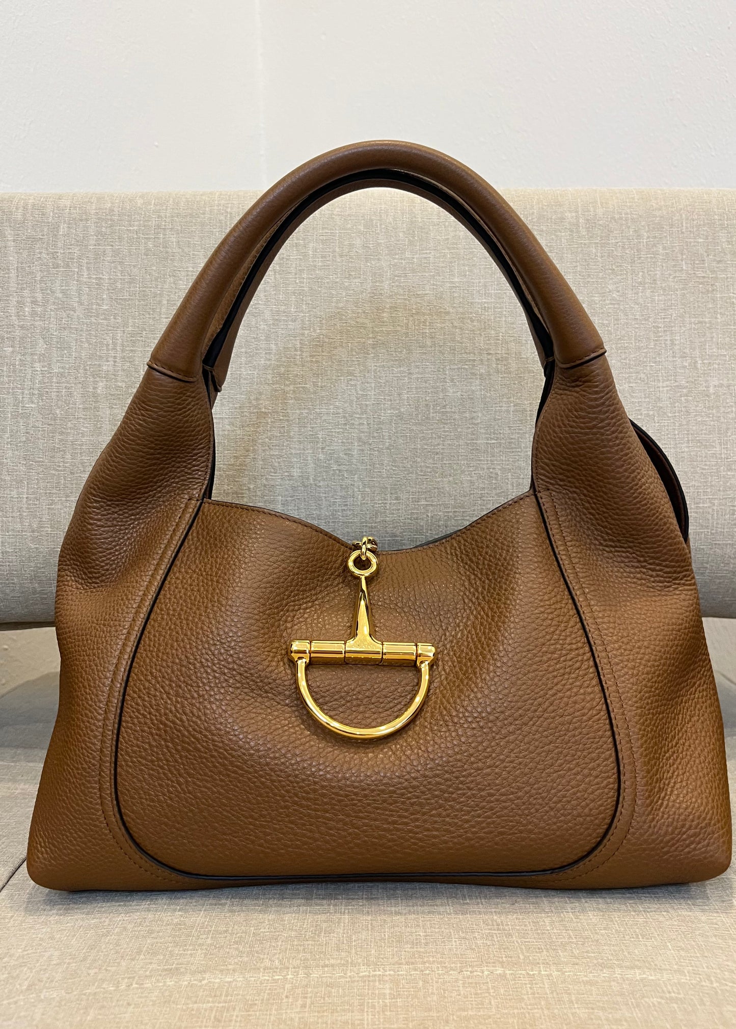 Gucci Softbit in pelle martellata
