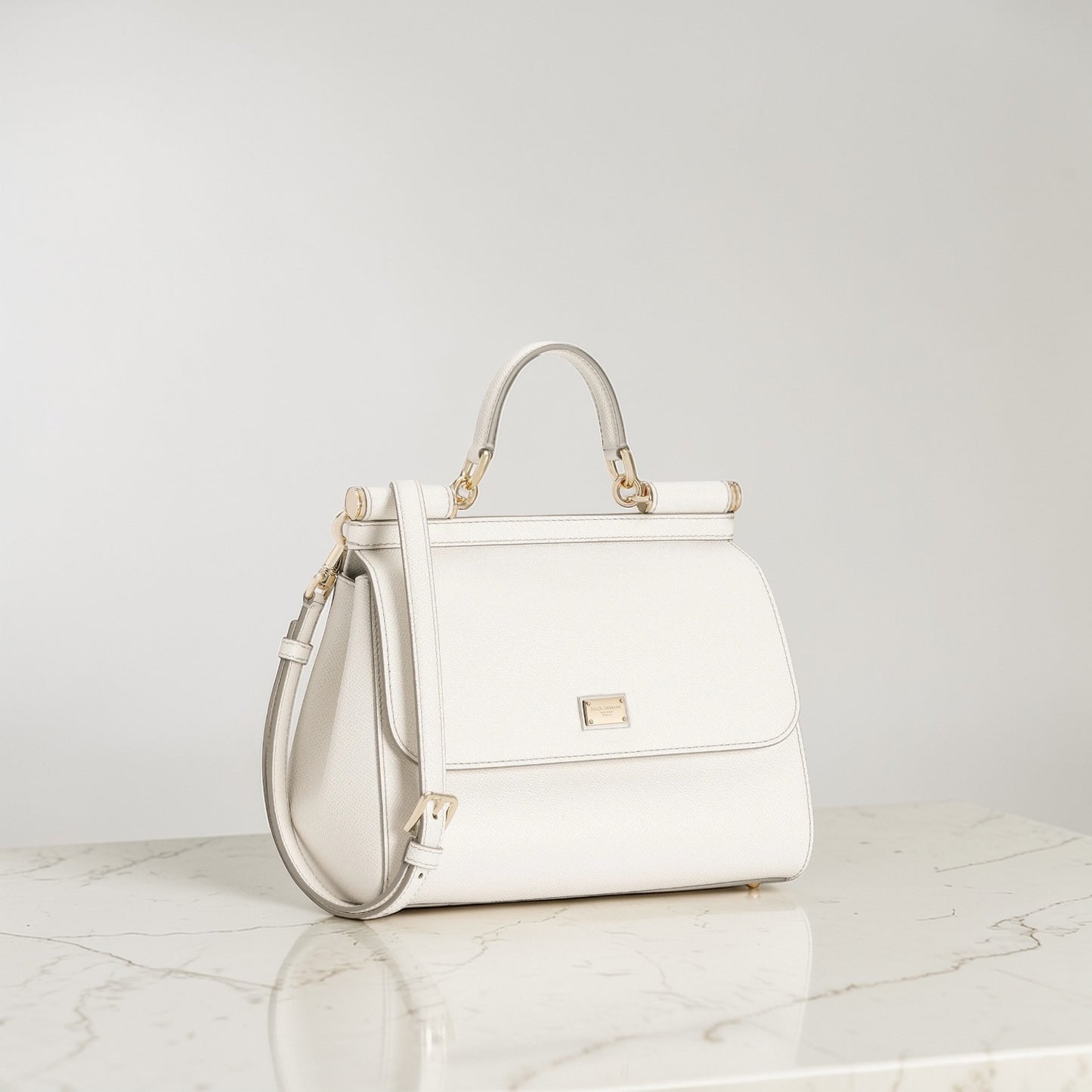 Dolce & Gabbana Borsa Sicily bianca