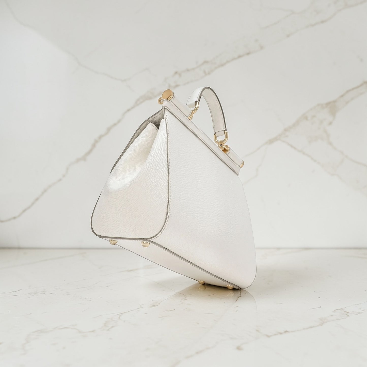 Dolce & Gabbana Borsa Sicily bianca