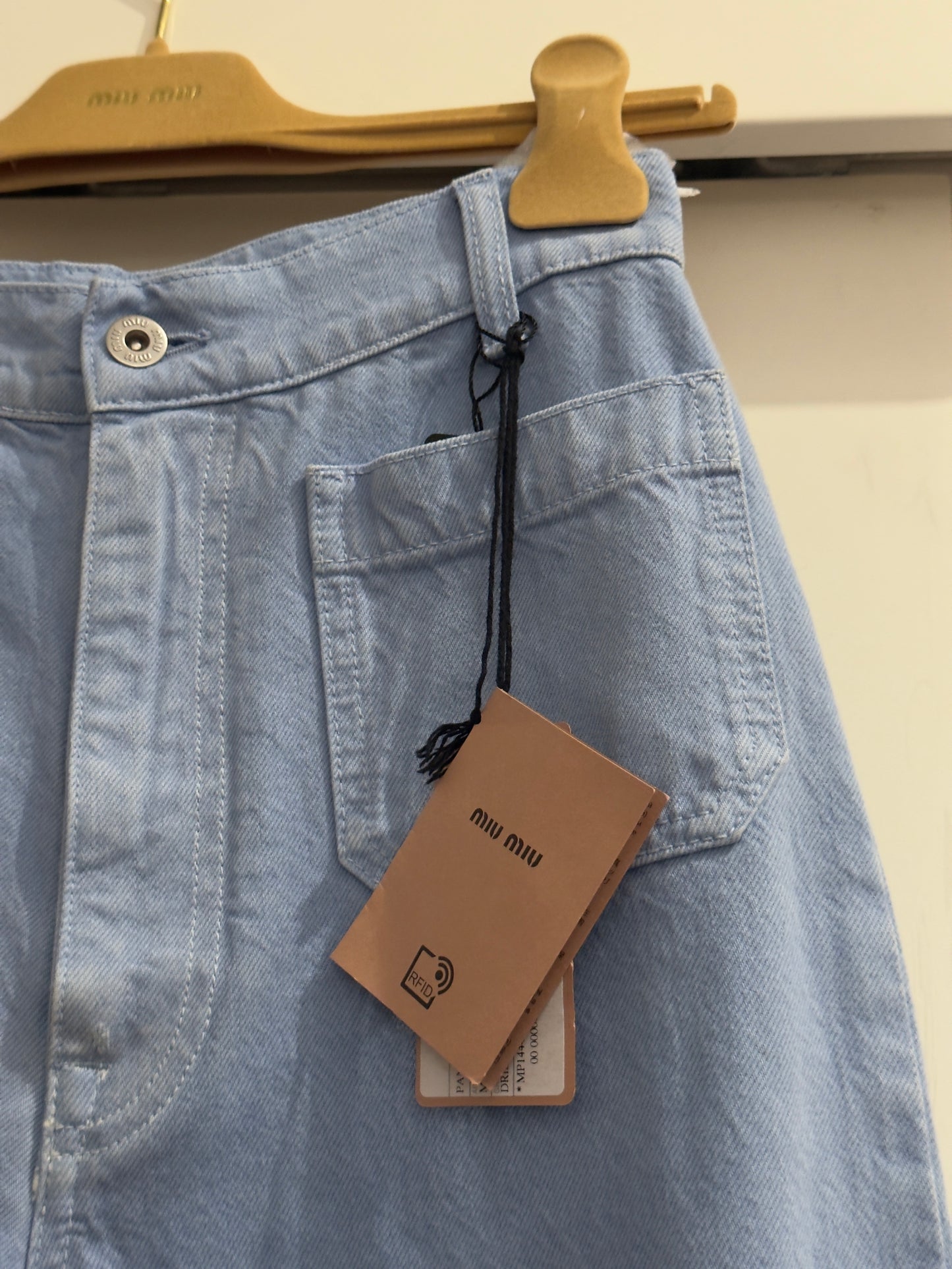 Miu Miu Wide-Leg Jeans 