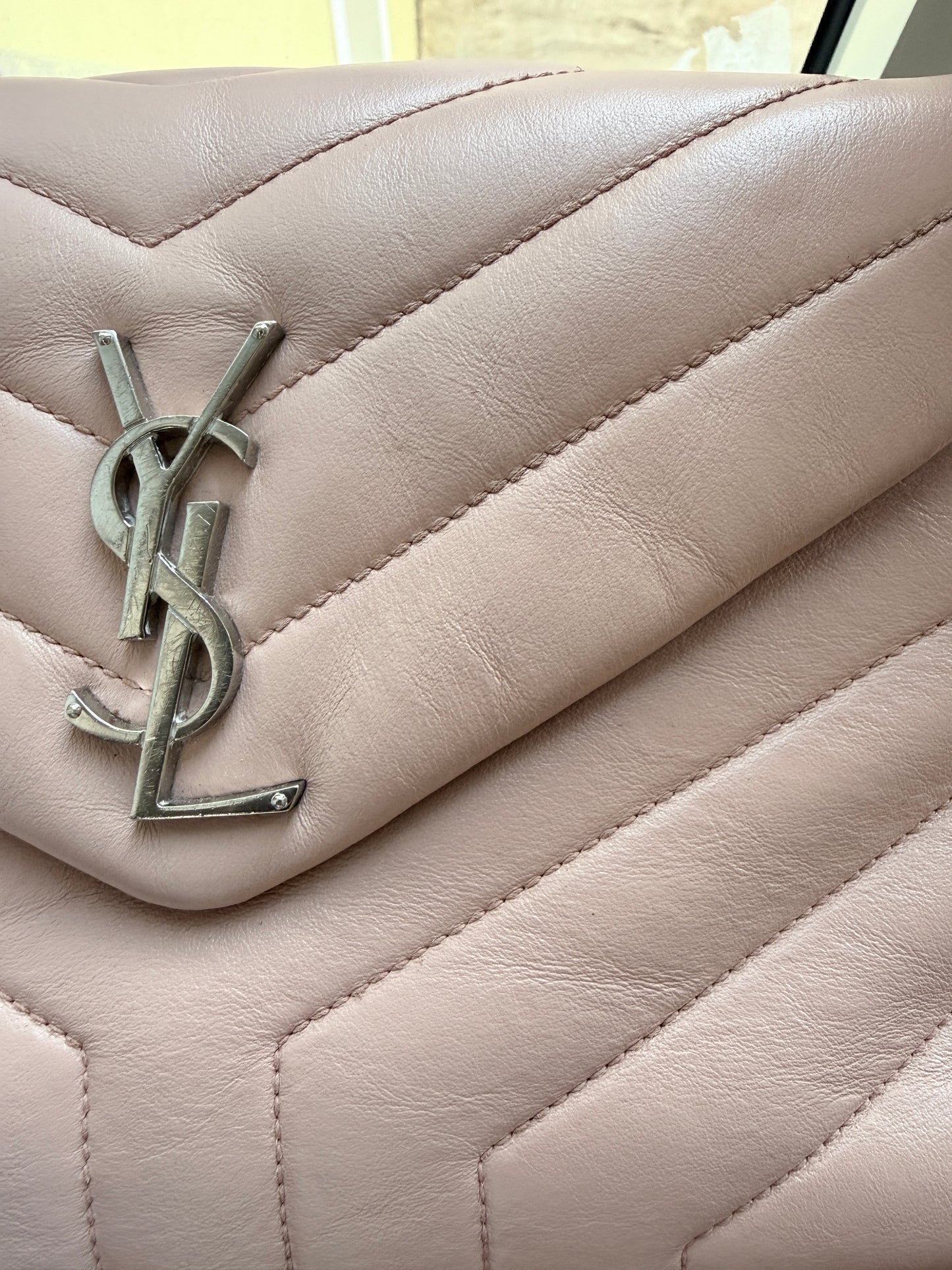 Saint Laurent Loulou Small – Rosa