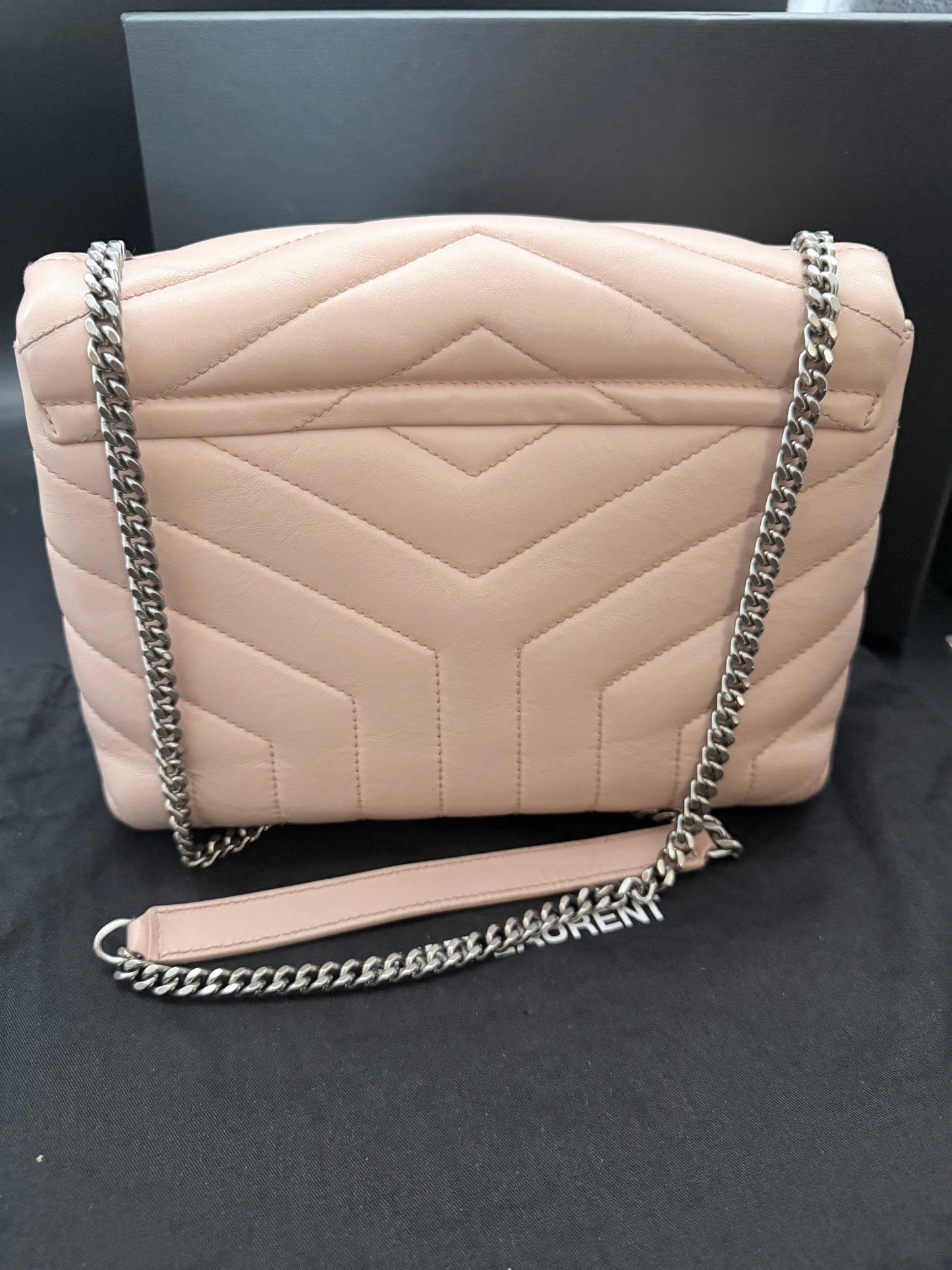 Saint Laurent Loulou Small – Rosa