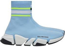 Balenciaga Speed Sock Sneakers – Azzurro