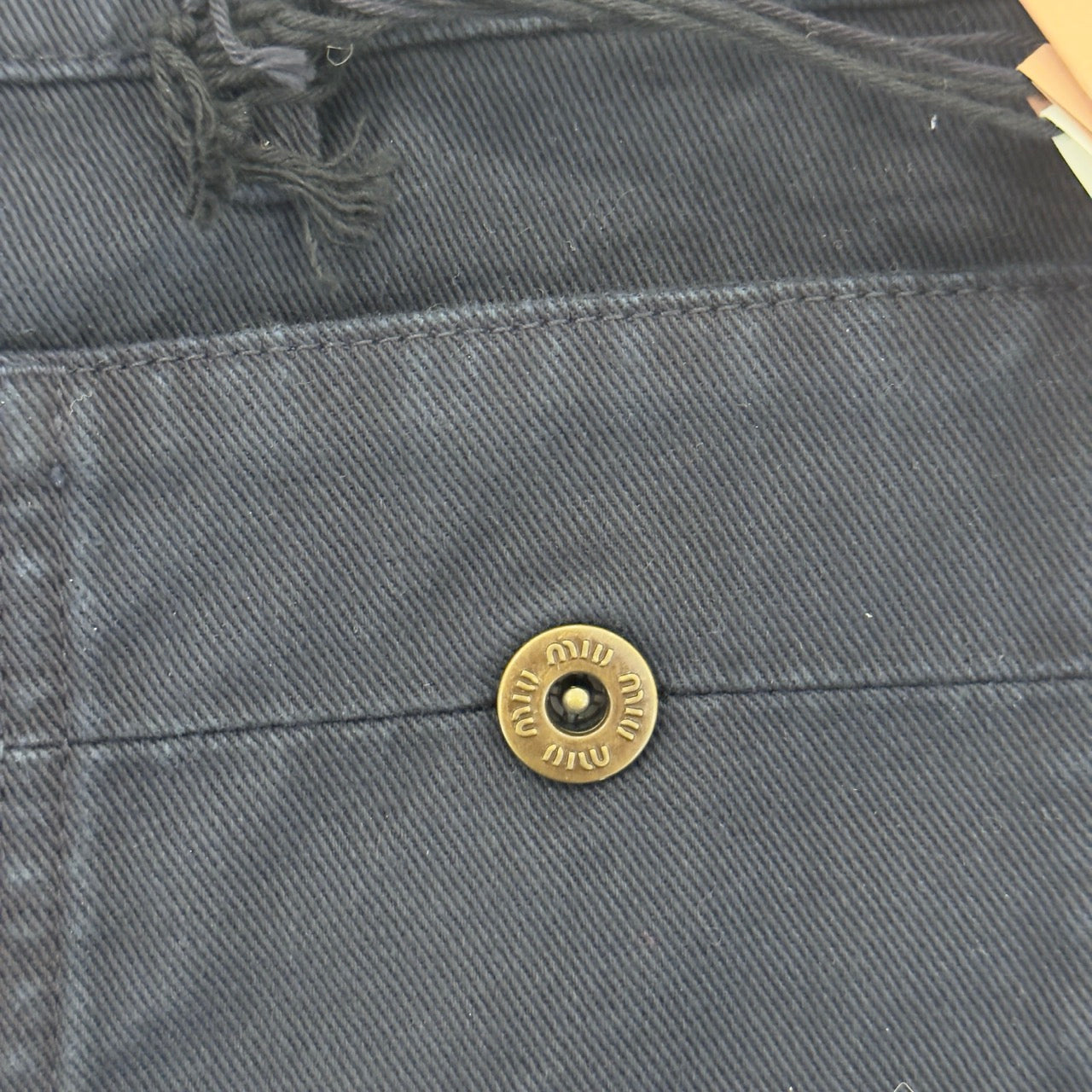 Miu Miu pantaloncini jeans