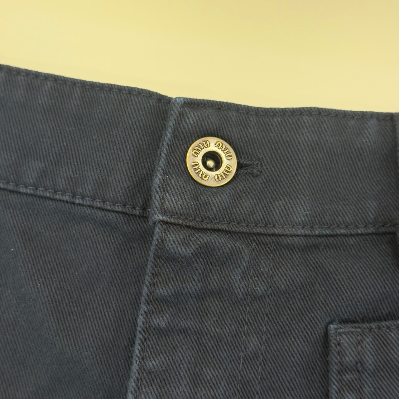 Miu Miu pantaloncini jeans
