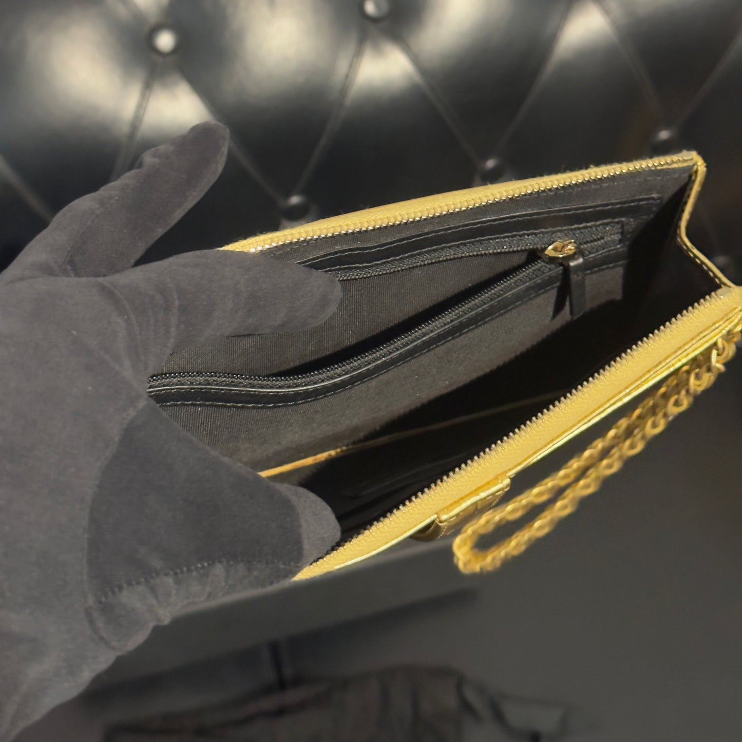 Chanel Borsa 19A Egyptian Gold Croc