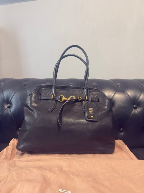 Balenciaga Tote Bag in Pelle Nera