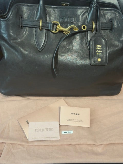 Balenciaga Tote Bag in Pelle Nera