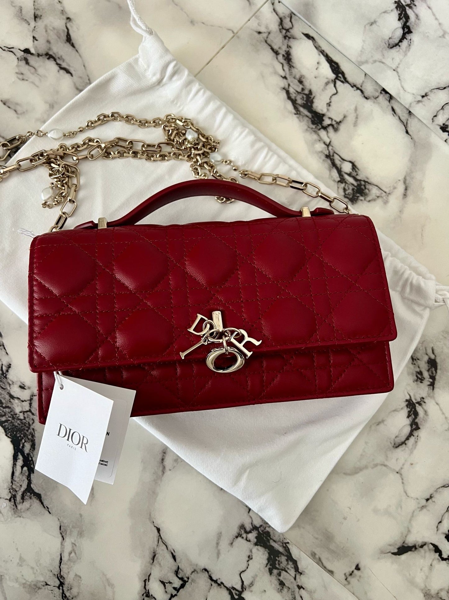 Miniborsa My Dior Rosso Ciliegia