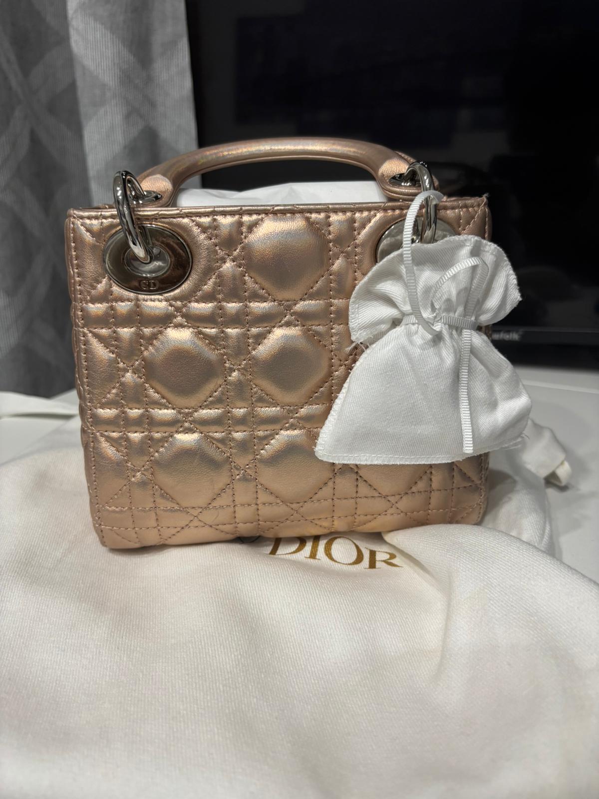 Dior Borsa My ABCDior Small Oro