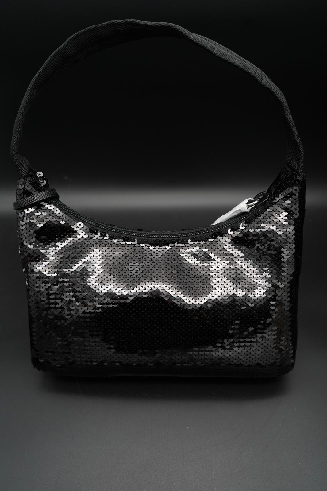 Prada Re-Edition 2000 con Paillettes - Nera