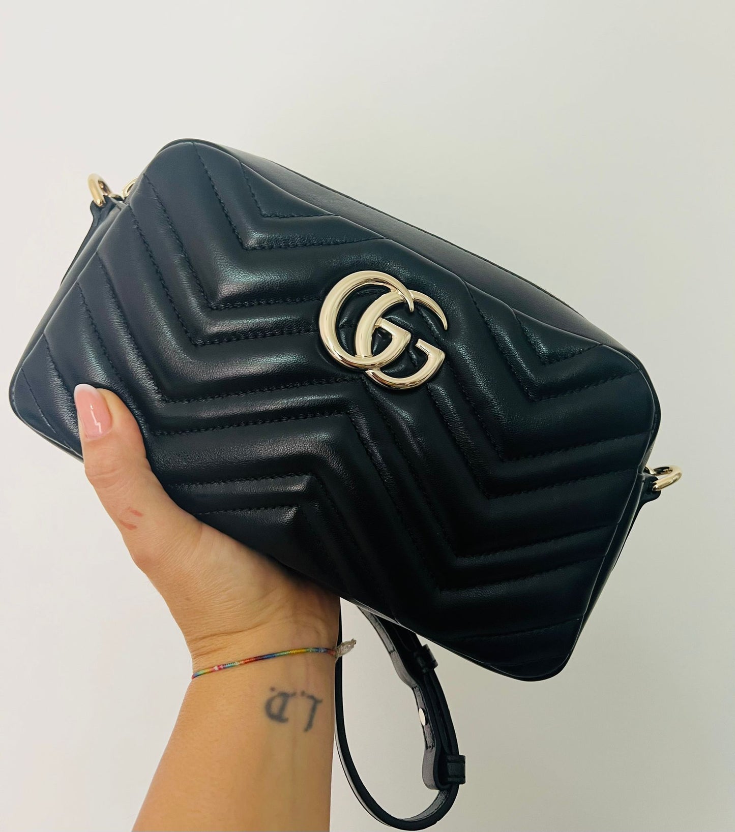 Gucci GG Marmont Camera Bag Small - Nero