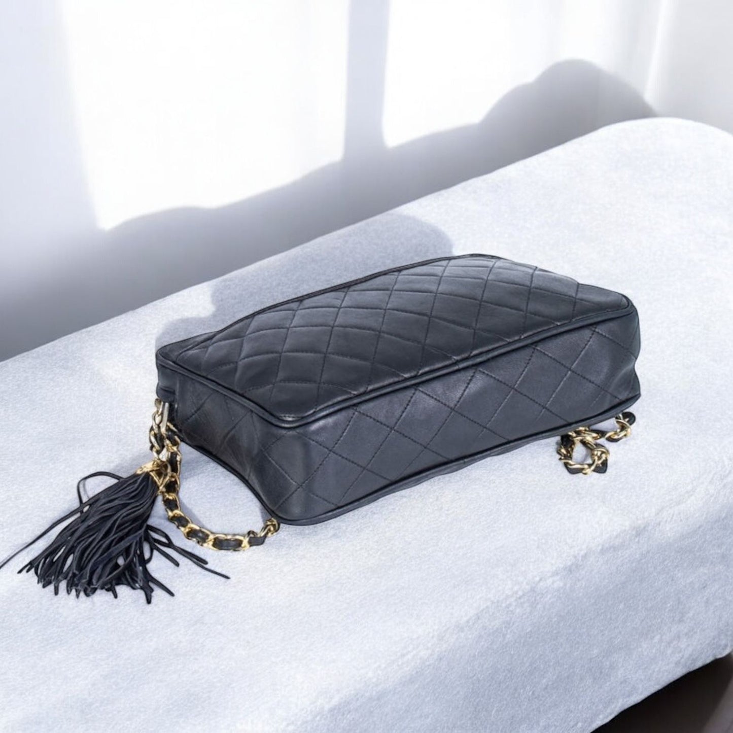 Chanel Vintage in Pelle Trapuntata con Nappa