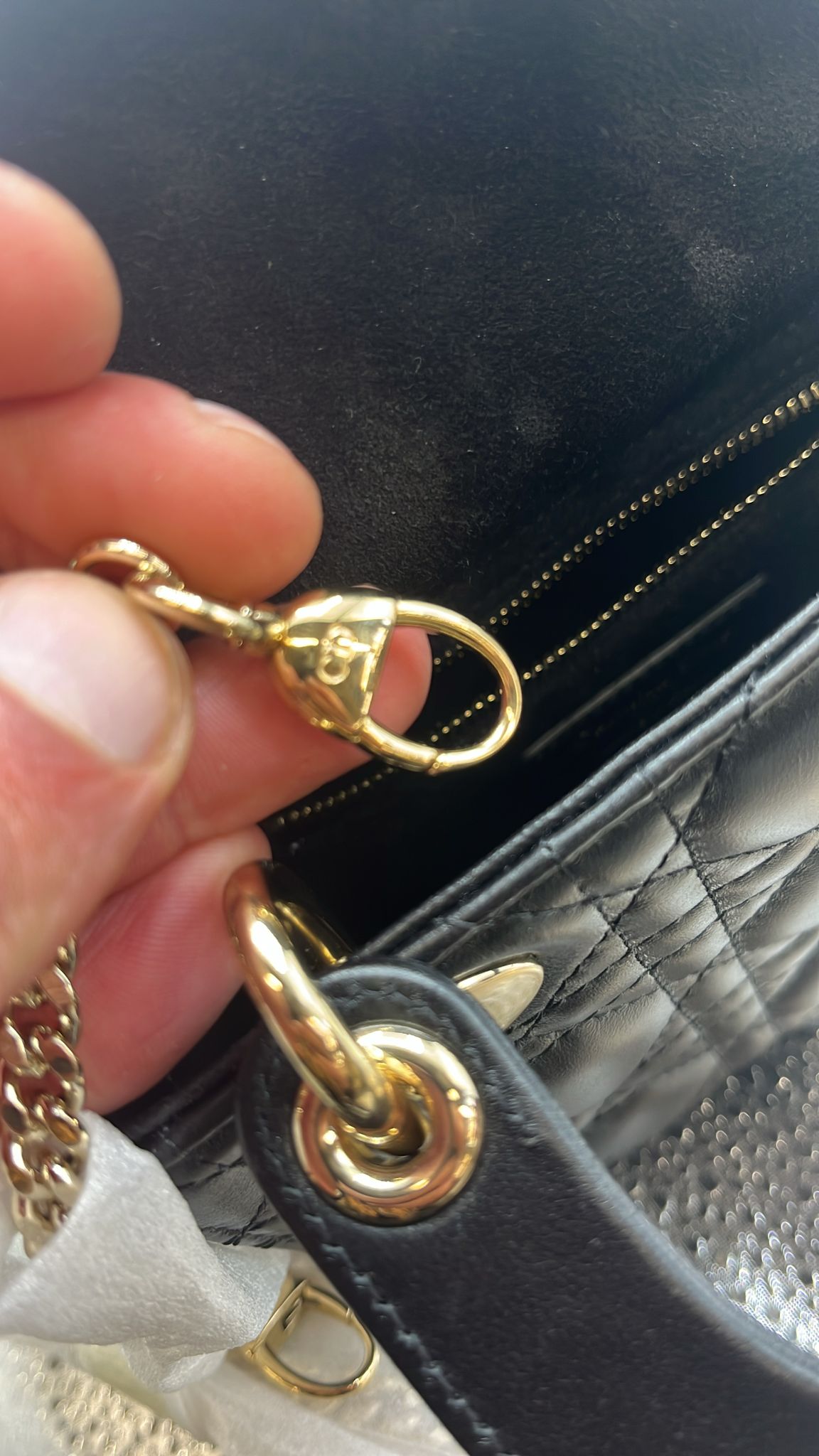 Dior Mini Lady Dior Nera