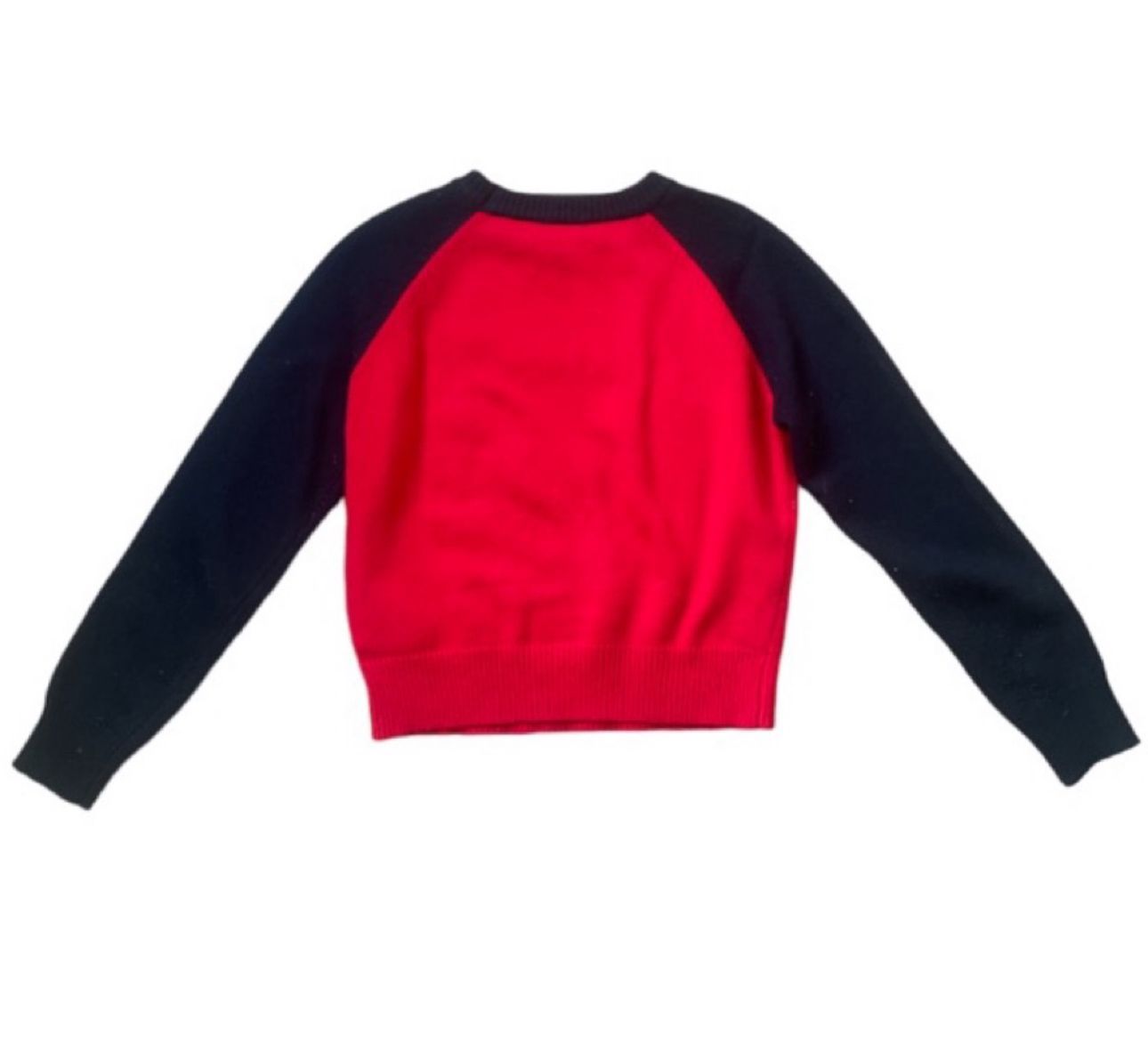 Miu Miu Maglione in Lana Blu e Rosso