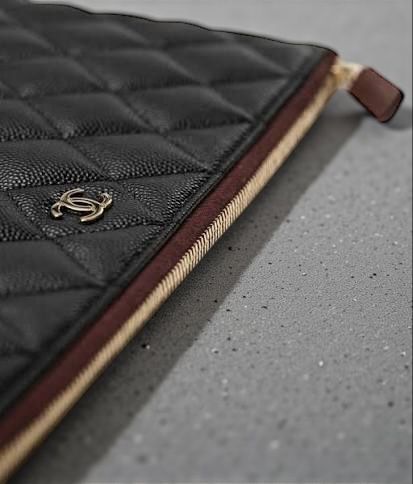 Chanel Pouch Quilted – Nero