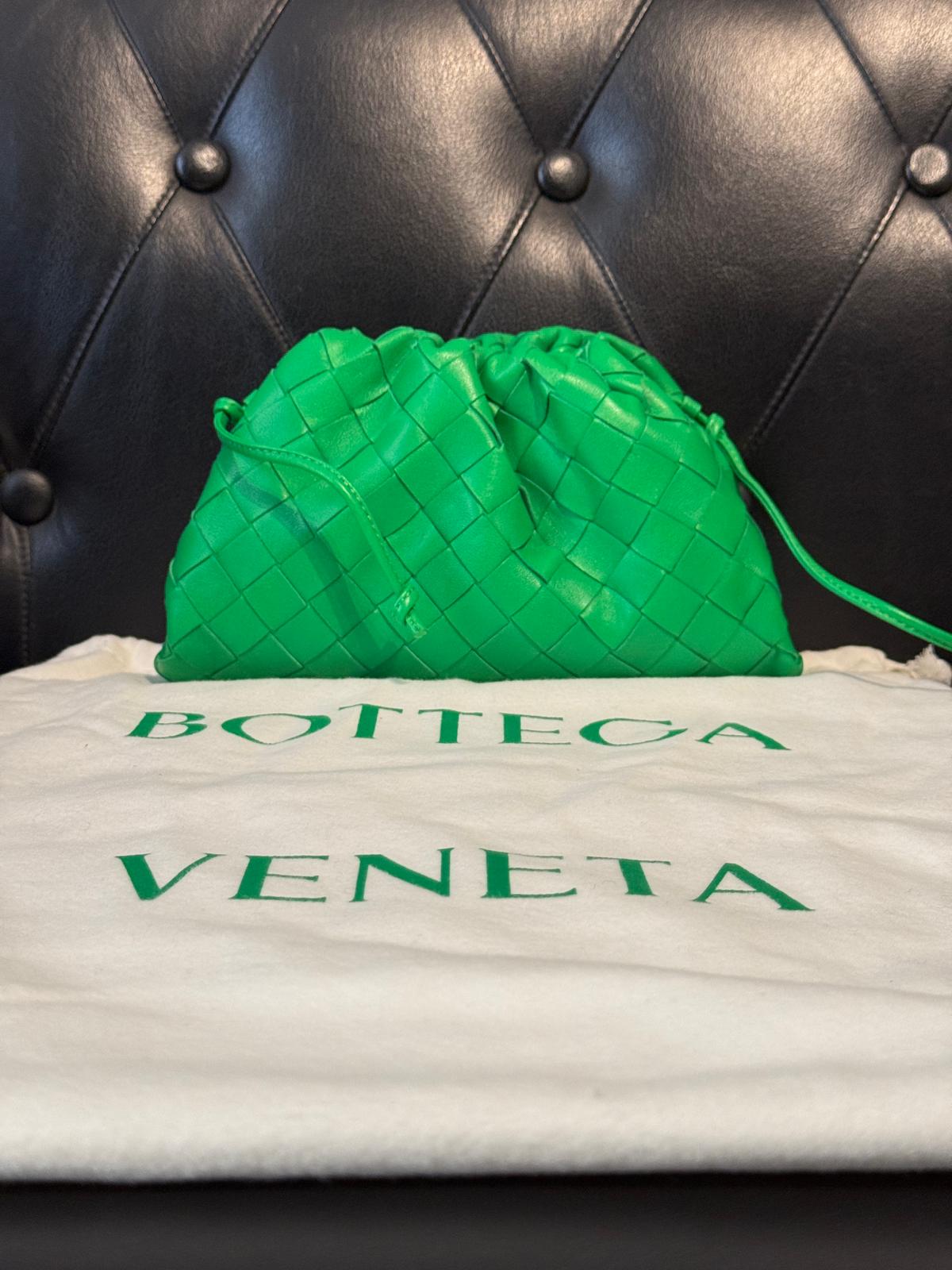 Bottega Veneta Mini Pouch Intrecciata – Verde
