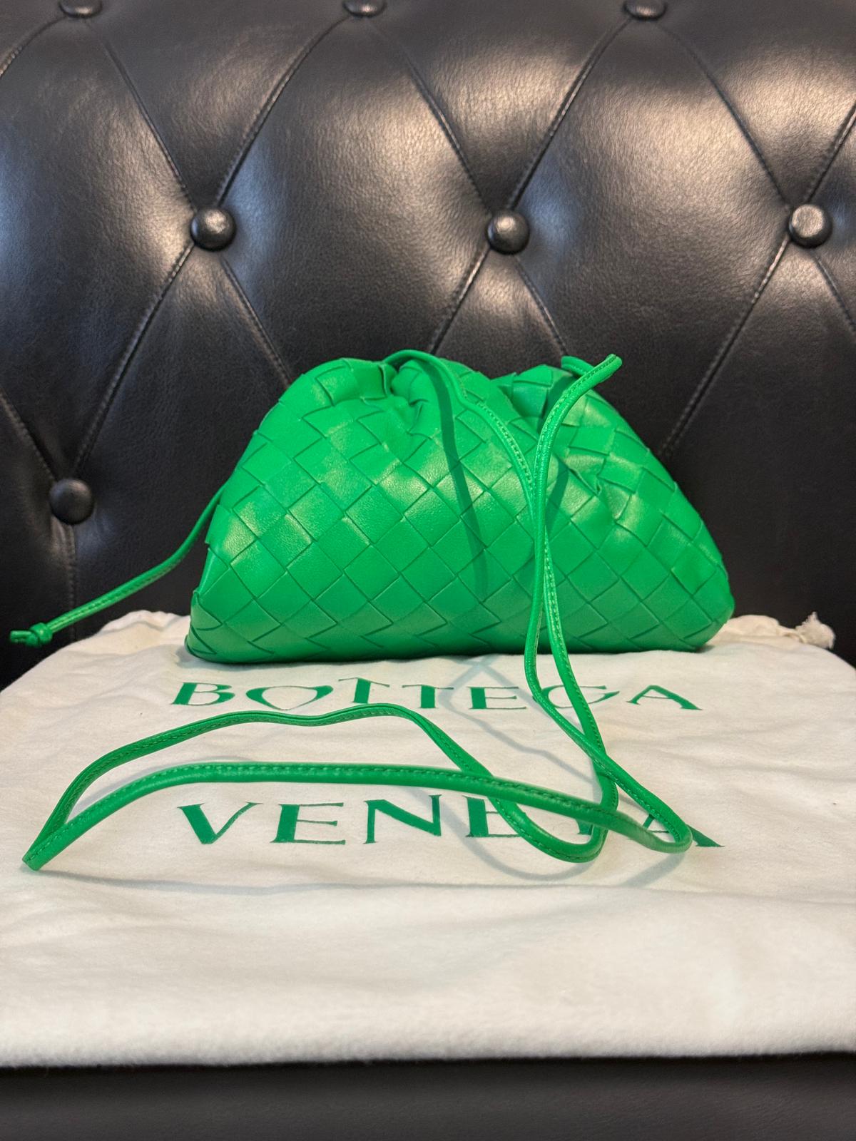 Bottega Veneta Mini Pouch Intrecciata – Verde