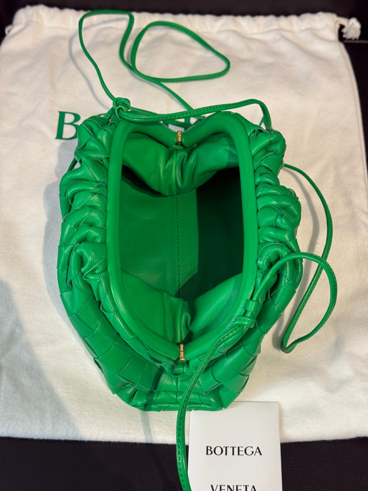 Bottega Veneta Mini Pouch Intrecciata – Verde