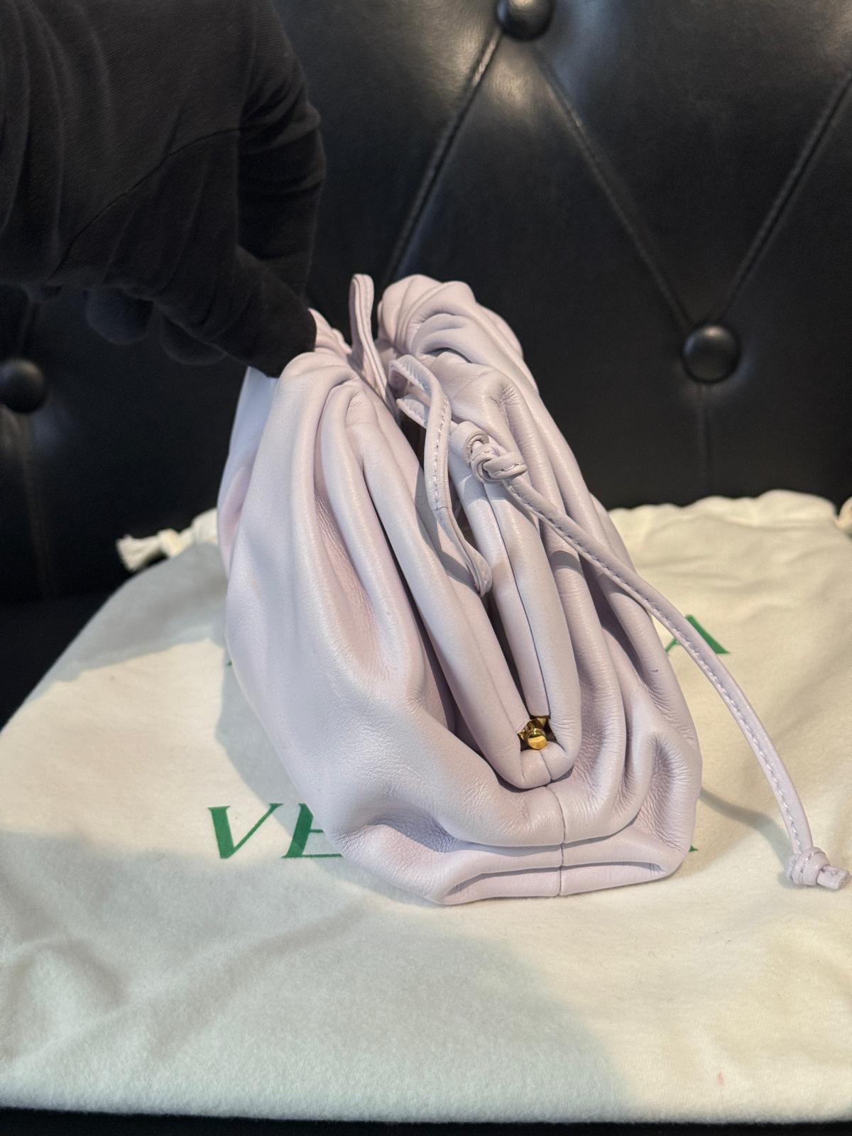 Bottega Veneta Mini Pouch Smooth Lilac