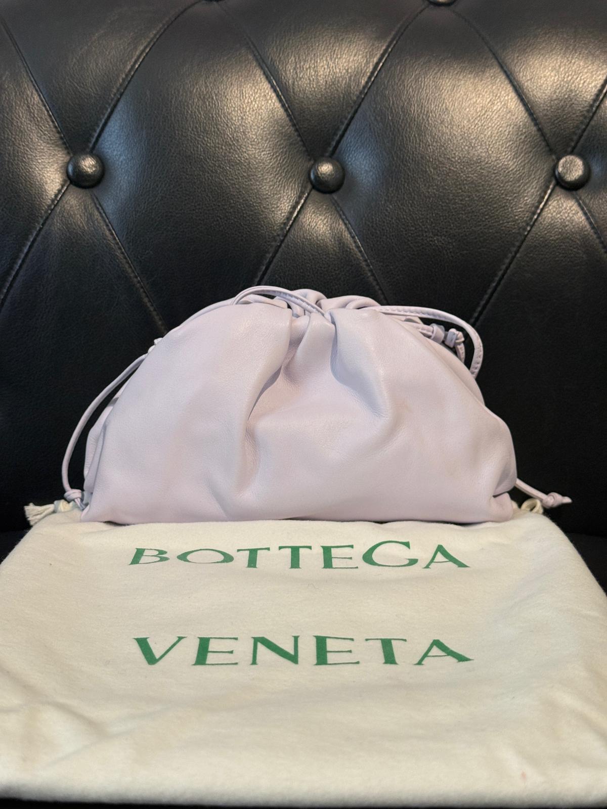 Bottega Veneta Mini Pouch Smooth Lilac