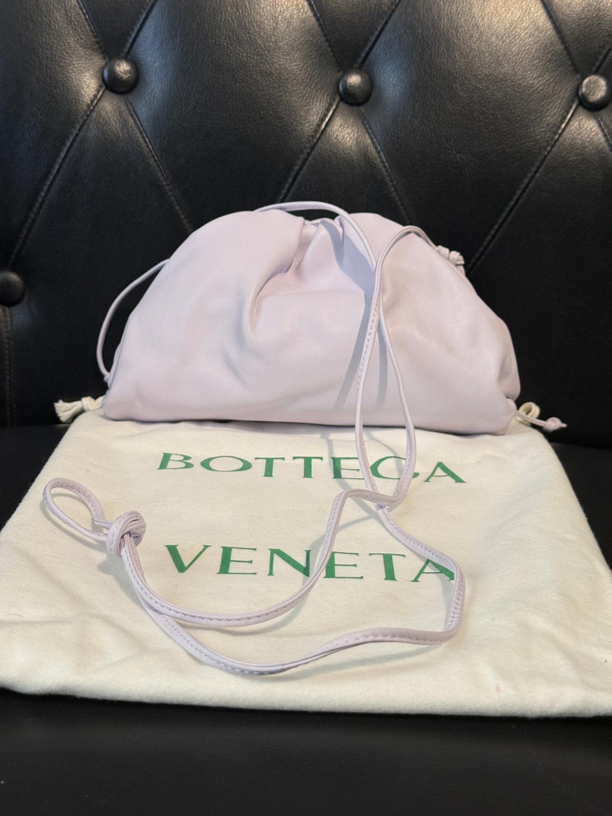 Bottega Veneta Mini Pouch Smooth Lilac