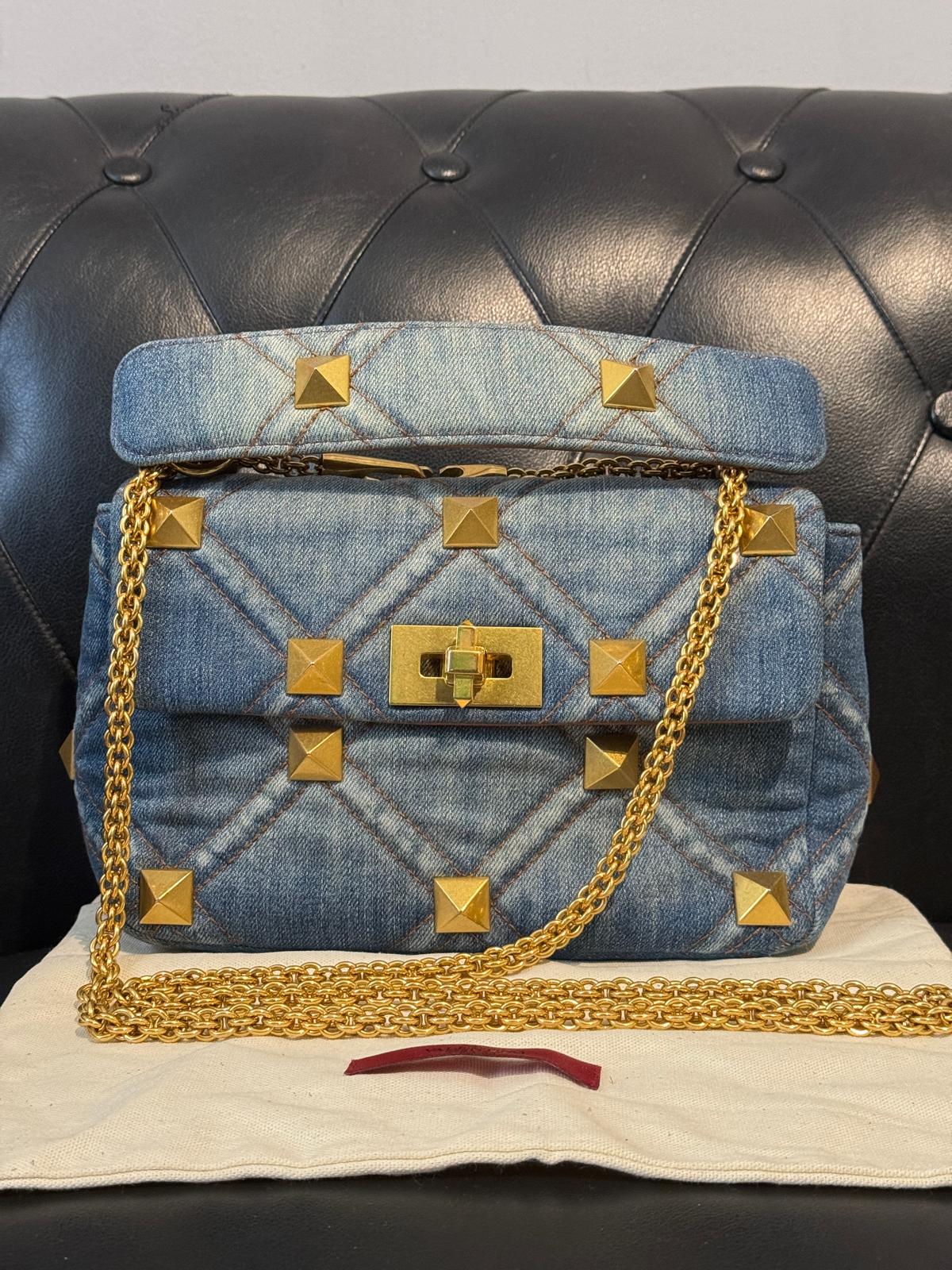 Valentino Garavani Rockstud in Denim