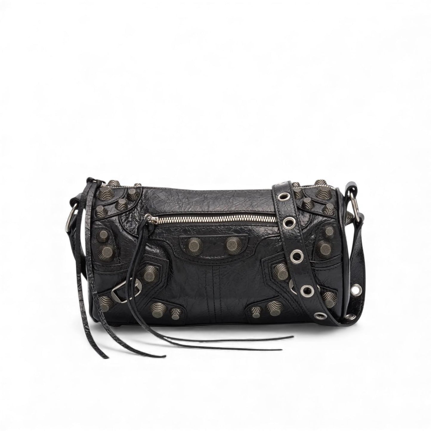 Balenciaga Le Cagole Cylinder Bag Black