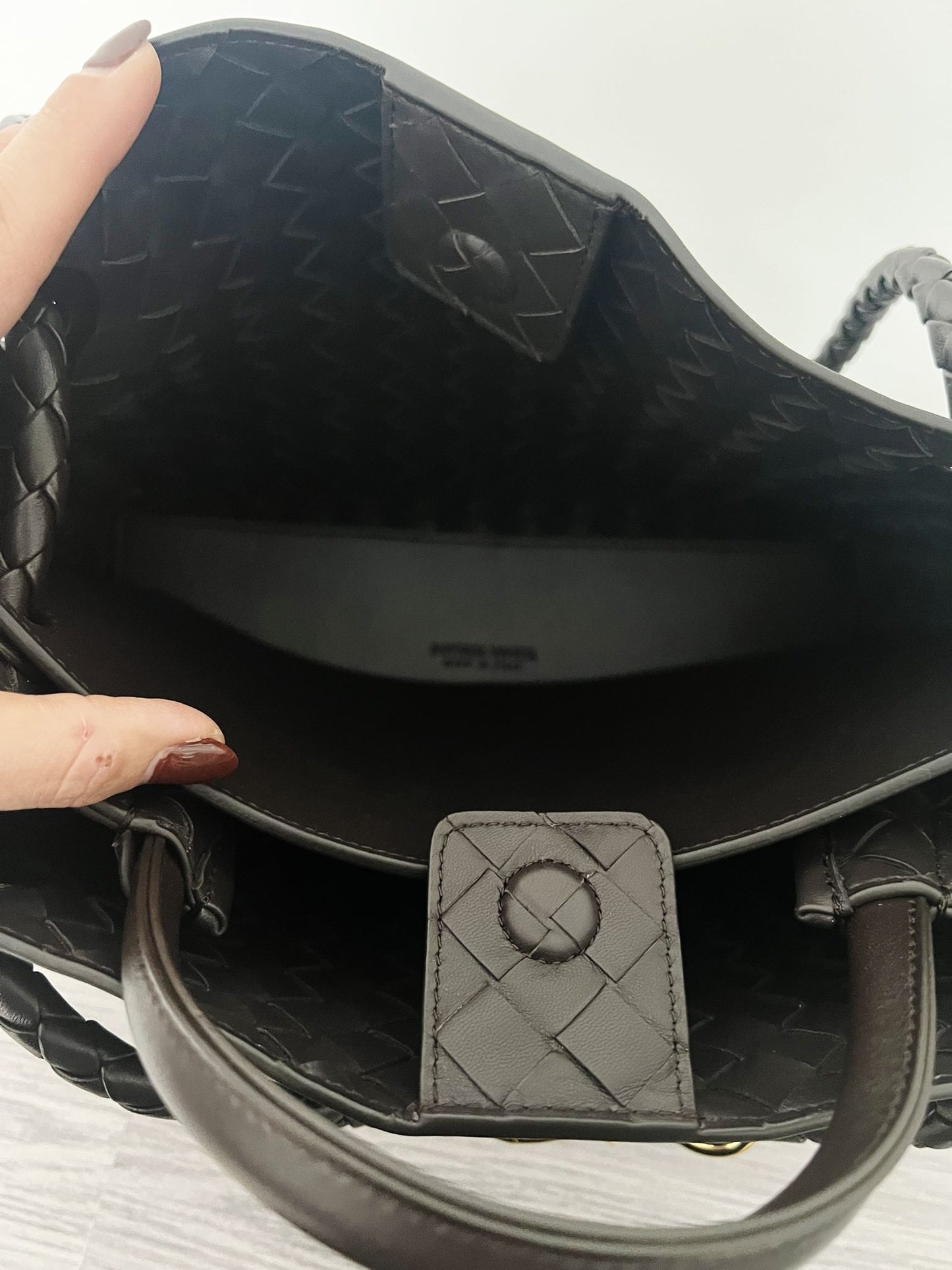 Bottega Veneta Andiamo Media – Nero