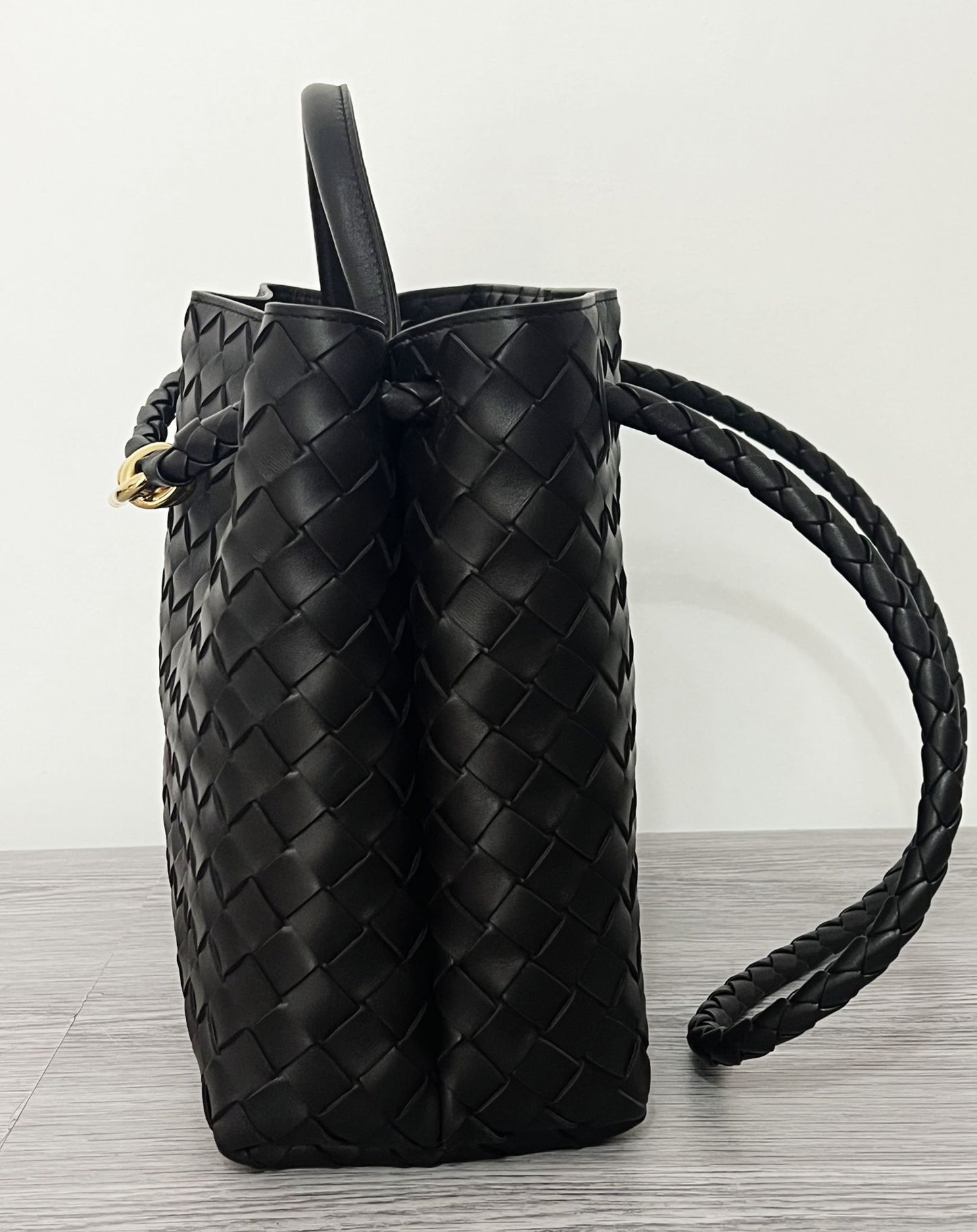 Bottega Veneta Andiamo Media – Nero