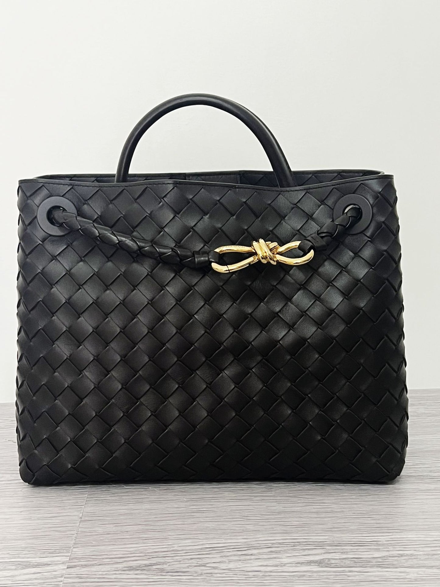 Bottega Veneta Andiamo Media – Nero