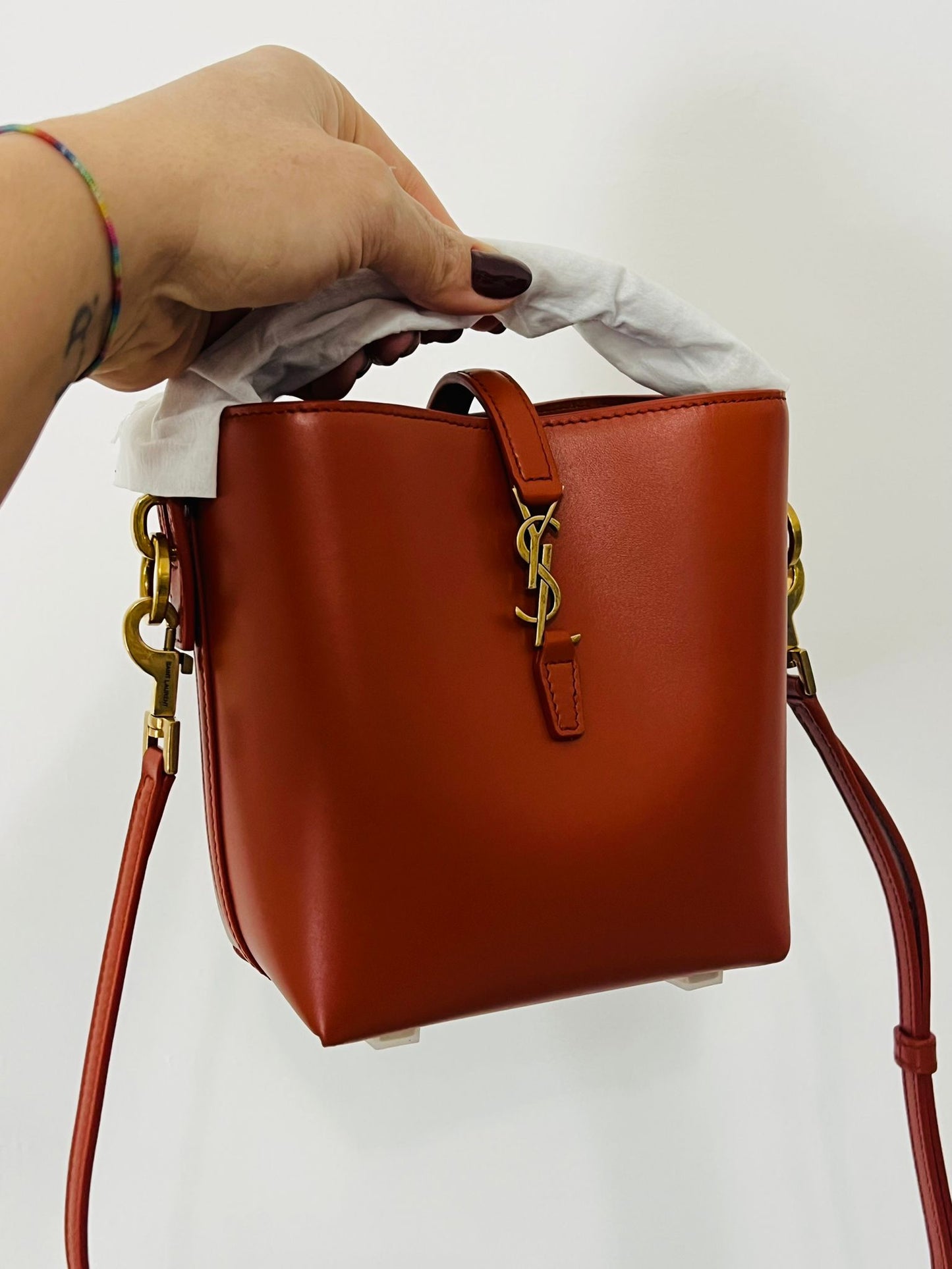 Saint Laurent Le 37 Mini – Arancione