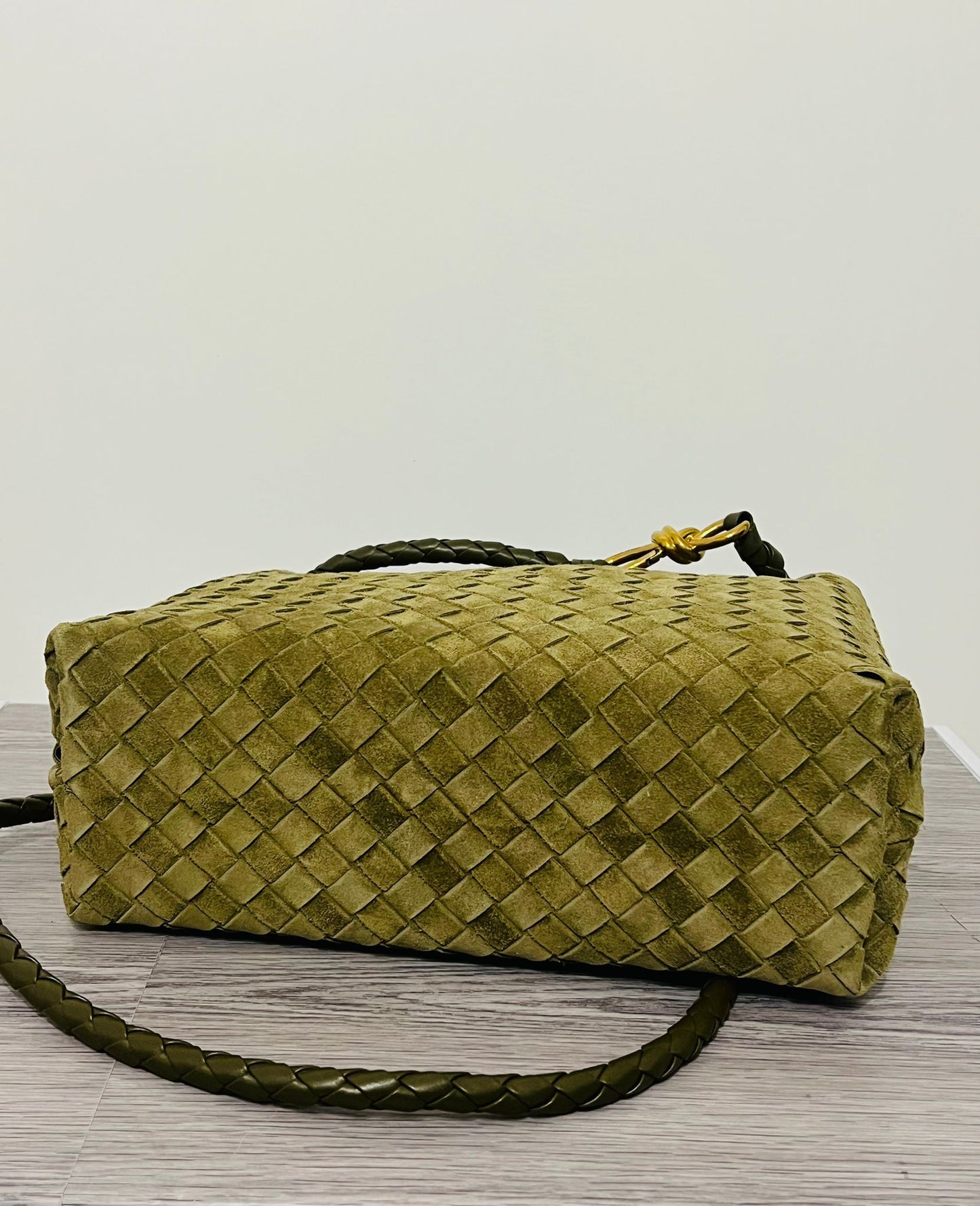 Bottega Veneta Borsa Andiamo Media – Mud