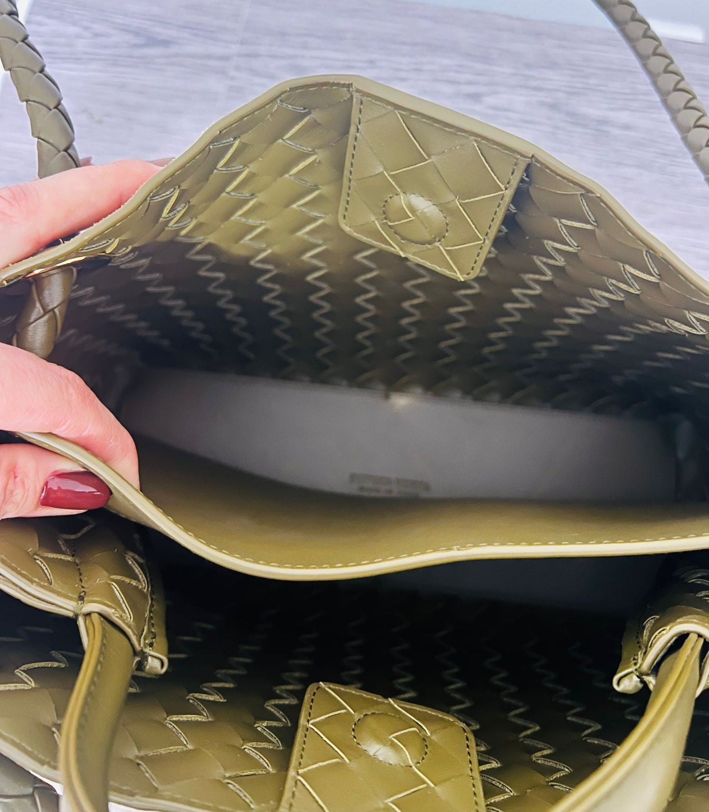 Bottega Veneta Borsa Andiamo Media – Mud