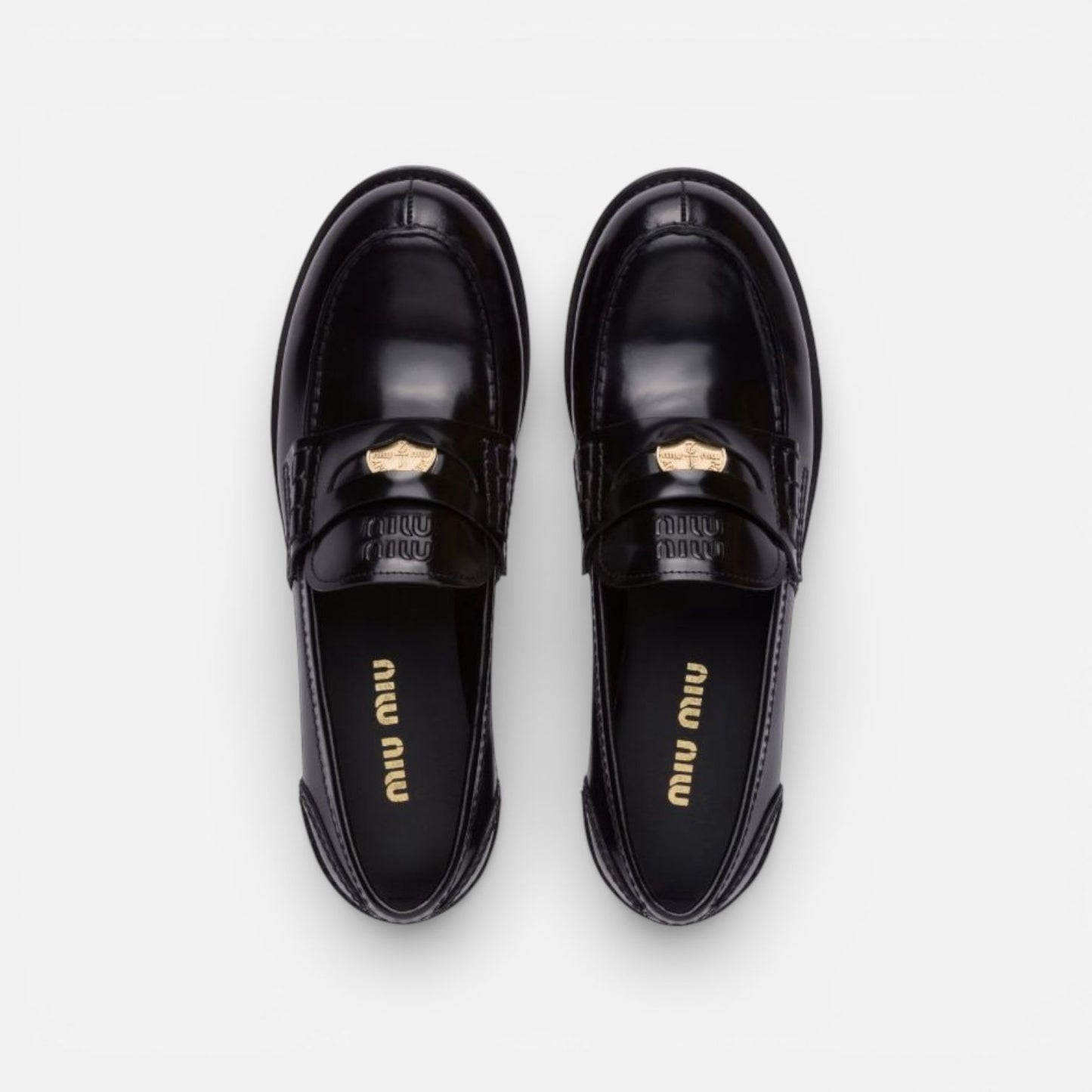 Miu Miu mocassini neri
