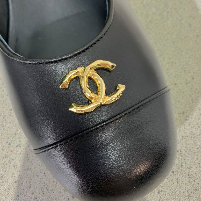 Chanel ballerine nere