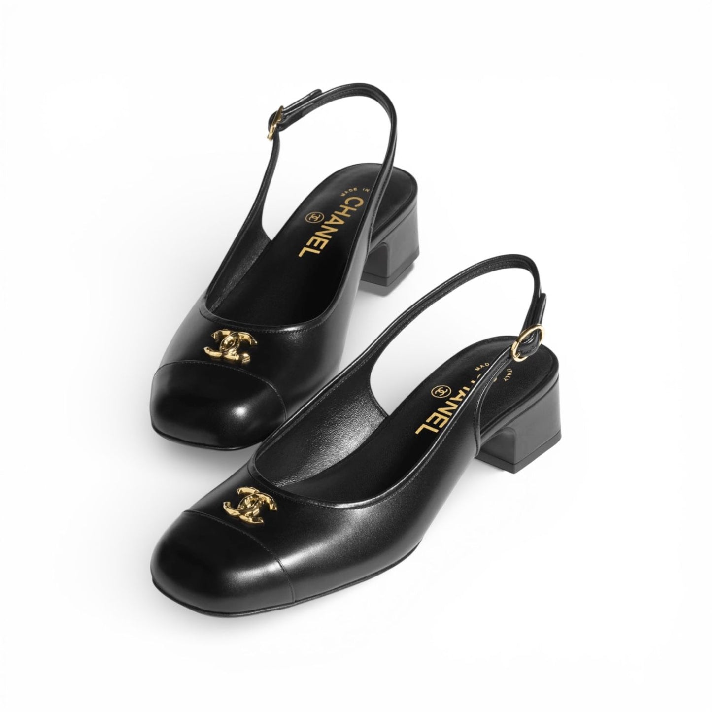 Chanel ballerine nere