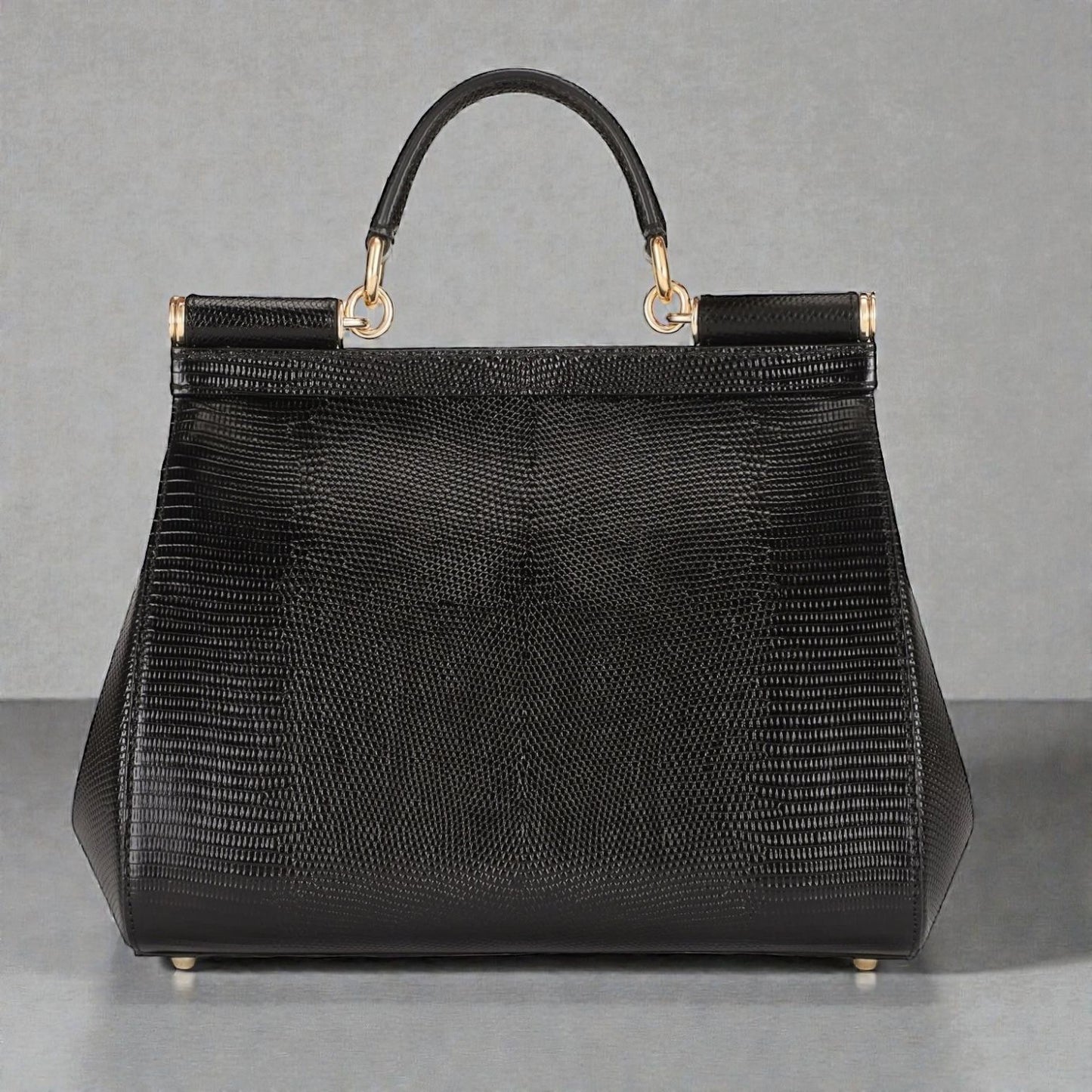 Dolce & Gabbana Borsa Sicily in vernice