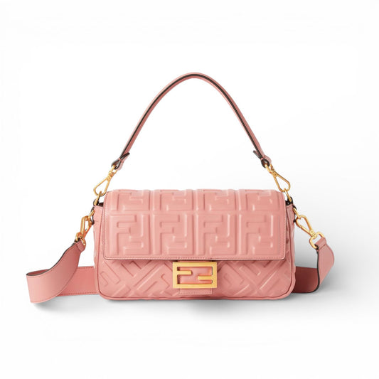 Fendi Baguette rosa pesca