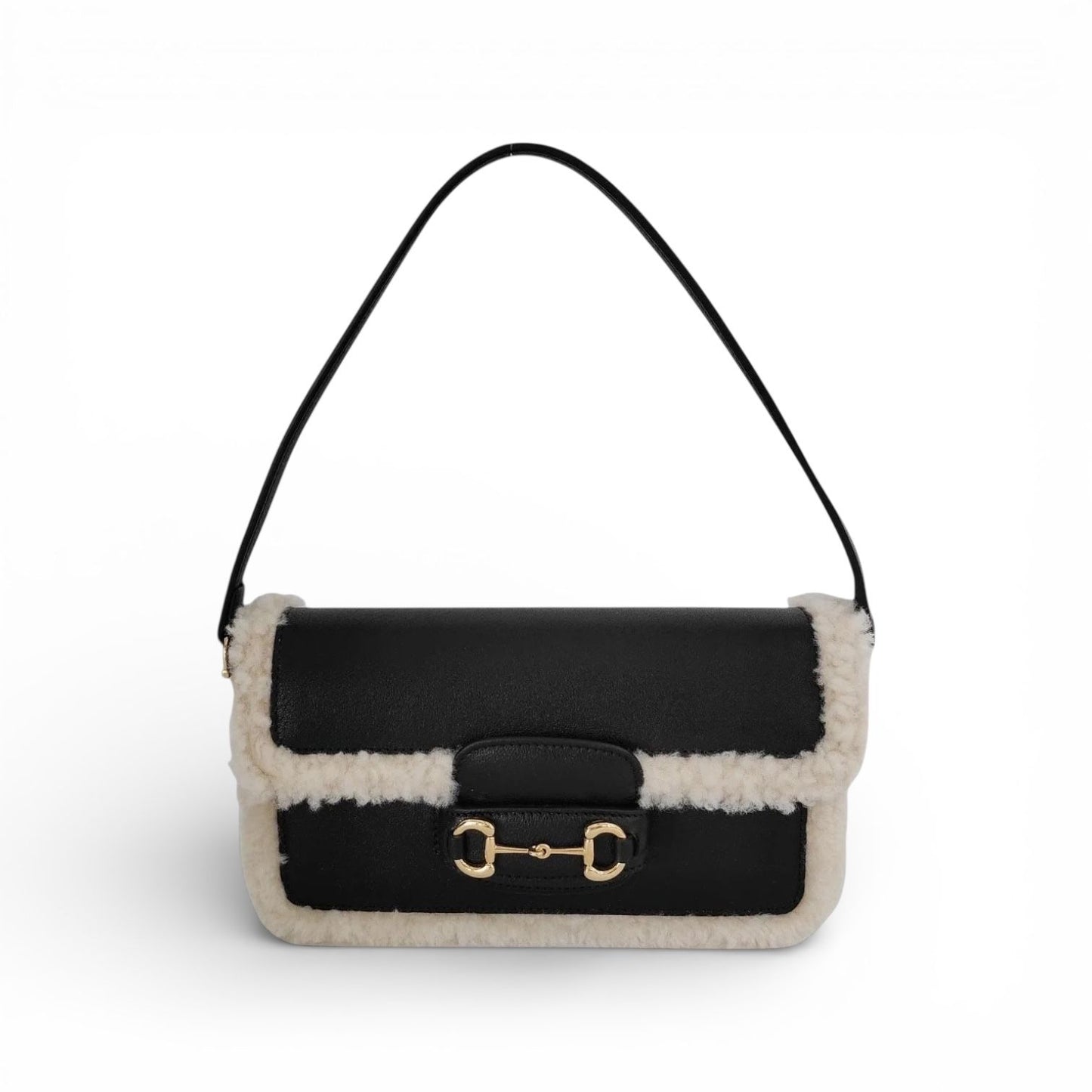 Gucci Horsebit 1955  in Pelle e Shearling